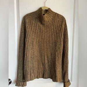 Abercrombie & Fitch Men’s Ribbed Mock Neck Sweater Size L